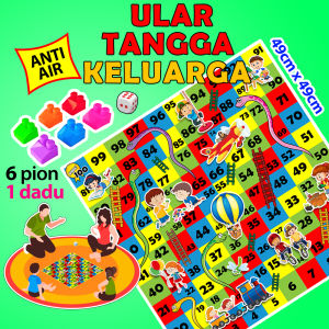 Mainan Ular Tangga Keluarga Bisa Main 6 Orang