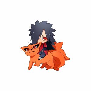 SABLON STIKER DTF PRINTING TEMA NARUTO 14cm VOL.2