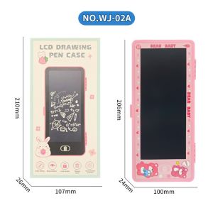 กระเป๋าดินสอ เครื่องเขียน/ หน้าจอ LCD ขนาดเล็ก อเนกประสงค์ สําหรับเด็กประถม