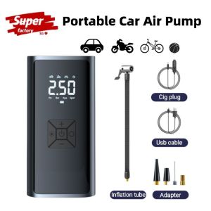 Superfactory Portable Car Air Pump Compressor 150PSI Electric Wireless Car Tire Inflator Air Pump For Car Motorcycle