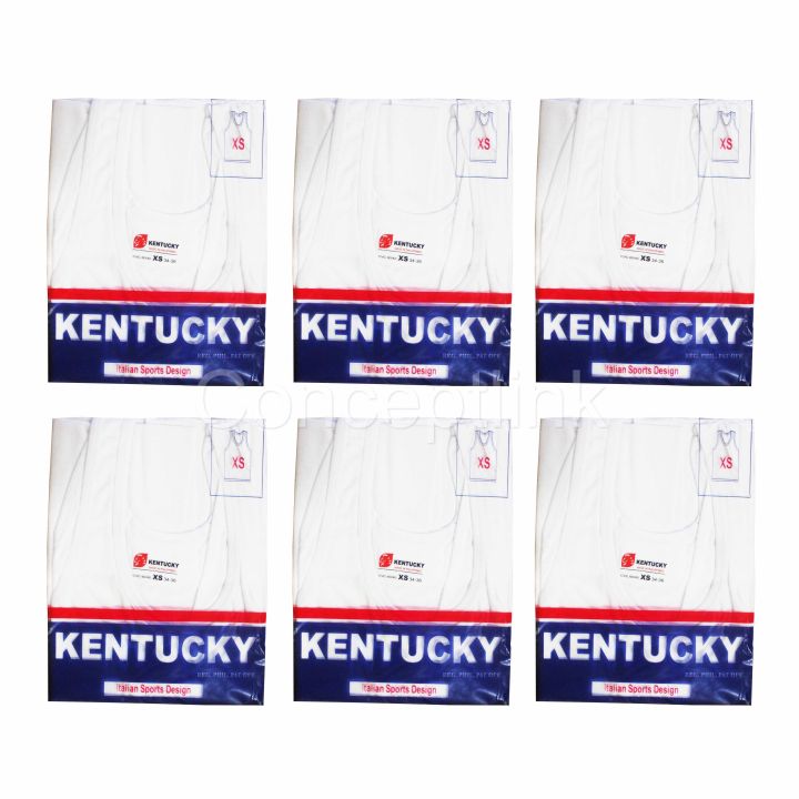 [WHOLESALE] Kentucky White Sando (for Adults) - 6 pcs | Lazada PH