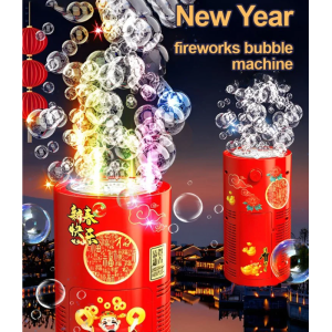 เครื่องทำฟองดอกไม้ไฟที่ยอดนิยม เครื่องทําฟองสบู่ รูปดอกไม้ไฟ เครื่องฟองดอกไม้ไฟ ของขวัญปีใหม่