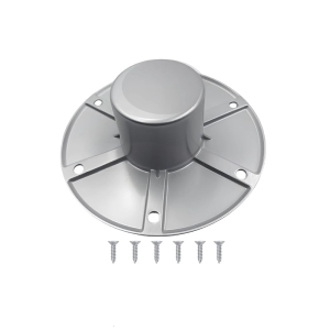 Furniture Base Mounting Points Reinforced Aluminum Construction For Table Leg Securing