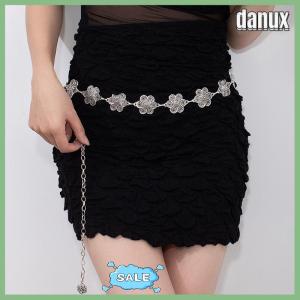 danux Bohemian Style Butterfly Water Diamond Woven Ethnic Style Handmade Wooden Bead Womens Belt Casual Vacation Style Waist Rope