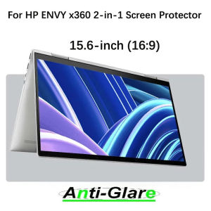 2X Ultra Clear /Anti-Glare/Anti Blue-Ray Screen Protector Guard Cover for HP ENVY x360 2-in-1 Laptop 15t-fe000 15-fe0097nr 15.6"