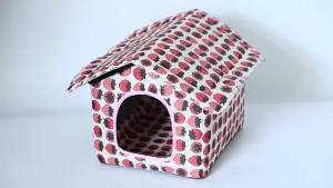 Cross-border detachable washable foldable stray cat house pet house cat house dog house outdoor waterproof cat house suitable for all seasons