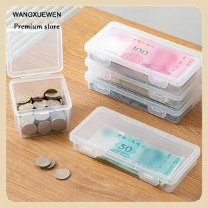 [COD] Portable Storage Box Paper Money Album Currency Case Storage Collection Boxes Holder Transparent Plastic Case