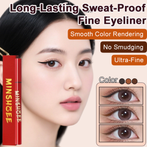 Sweatproof Waterproof Extremely Fine Eyeliner Pen Long Lasting Smudge Proof Liquid Liner for Eye Makeup