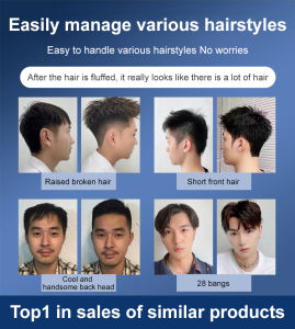 Volumizing Spray Hair Styling Gel Natural Hold For Men / Daily Life Work Volumizing Effect / Fashionable Adult Male Use