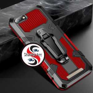 Casing Xiaomi Redmi 4A New HardCase Armor Belt Clip Kick Standing Robot Terbaru