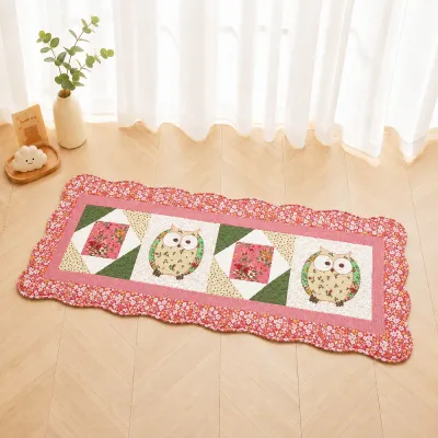 Floor Mat พรมเช็ดเท้าผ้าฝ้าย ขนาด 50*135cm พรมเช็ดเท้าวินเทจ