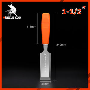 MUSCLE COW สิ่วช่างไม้ ด้ามไฟเบอร์อย่างดี มี 5 ขนาด สิ่วเจาะไม้ สิ่วแกะสลักไม้ สิ่วงานไม้ สิ่วช่างไม้ สิ่วกลึงไม้