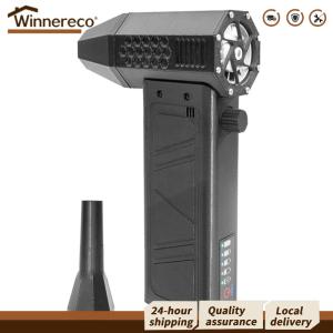 [Winnereco Flagship Mall]เครื่องเป่าแบบพกพา 140000RPM พร้อมเทอร์โบและมอเตอร์ไร้แปรงถ่าน สำหรับงานระบายอากาศและทำความสะอาดบ้าน