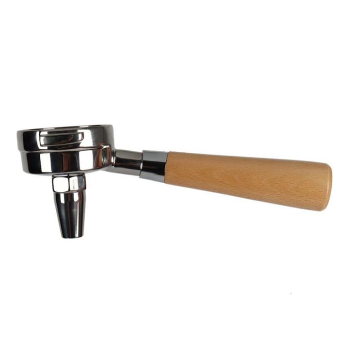 Tea Portafilter with Wooden Handle and Suit 58mm Coffee Machine