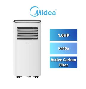 MIDEA 1HP Ionizer Portable Air Cond - MPO10CRN1