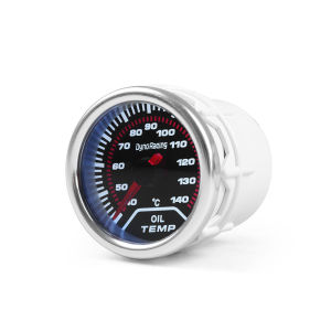 Dynoracing Oil temp gauge 2" 52mm Smoke len 40-150 C degree pointer Oil temp gauge Car meter with sensor
