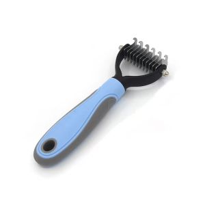 Pet Hair Removal Comb Dog Cat Hair Brush Comb Floating Hair Cleaning Comb Pet Care Tools Flea Remover Comb Pet Cleaning Supplies 猫狗浮毛去除梳子
