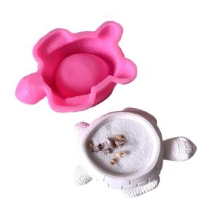 Grade Silicone Sea Turtles Craft Mold For Resin Holders Storage Containers Silicone Holder Molds