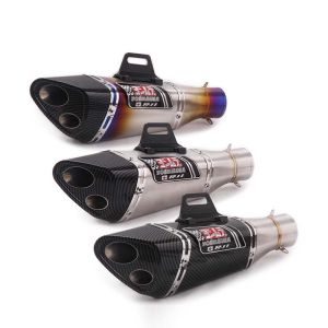 Yoshimura ท่อไอเสียอเนกประสงค์ท่อไอเสียช่องขนาด38-51มม. ขนาด R11