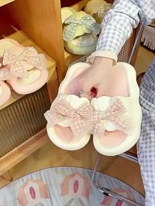 [Free Shipping] Cute Bunny Slippers For Women New Summer Outdoor Wear Soft Sole For Home Non-Slip Indoor Sandals For Holidays