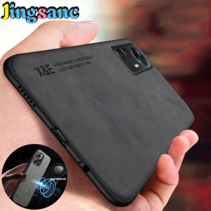 Jingsanc Ốp Điện Thoại Cho Xiaomi 12T/12T Pro 5G Da Cừu Sang Trọng Với Lực Hút Từ Tính Bên Trong Nhẹ Và Mỏng Ốp Lưng Chống Sốc Ống Kính Toàn Diện