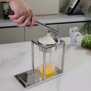 Máy ép trái cây bằng tay bằng thép không gỉ 304 - Máy ép cam máy ép trái cây cho nước ép tươi sử dụng cho thương mại & người bán hàng lưu động dụng cụ ép tay nặng