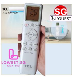 Original TCL Air Conditioner Remote Control (New with warranty)