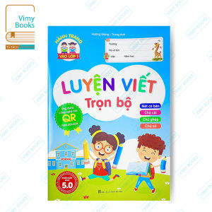 Sách - Luyện Viết Trọn Bộ - Phiên Bản Đặc Biệt 5.0 ( Nét Cơ Bản Chữ Cái Chữ Ghép Chữ Số )