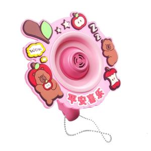 Trẻ em tiện lợi ghi âm giọng nói thiết bị clip trên Loa đồ chơi với 5 chế độ âm thanh vỡ nhựa cho trẻ em hoạt động