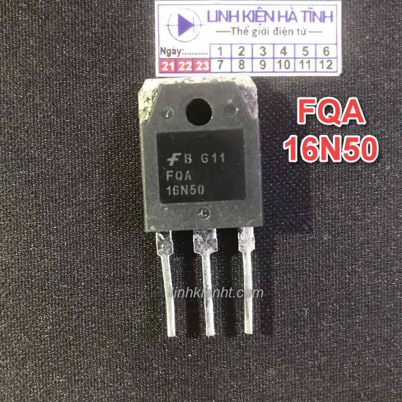 Linh kiện FQA16N50 16N50 mosfet kênh N 16A 500V tháo máy-AF4
