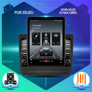 WeBetter TopNavi Android 4Core IPS 9.7inch Vertical Screen Car Radio Player For Isuzu D-MAX dmax Gen3 2019-2023 MU-X mux With BT WiFi SWC MirrorLink Rear View GPS Navigation