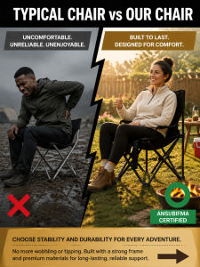 Folding Chair/Reclining Chair/Portable Chair/Carbon Titanium Alloy Anti Collapse Folding Chair/Quick Folding/Portable/Anti Collapse/Camping Picnic Travel/Fishing