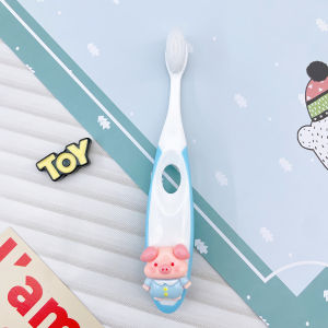 Children Toothbrush 3 to 6-12 Years Old Cartoon Small Animal Toothbrush Soft Bristles Premium Gum Protection Tooth Protection Baby Small Head Too