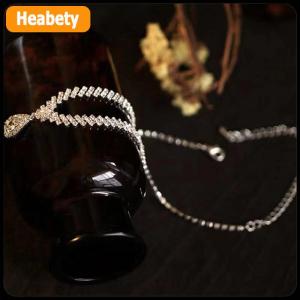 【2-3 days delivery】 1Set Bridal Necklace Earrings Water Drop-shaped Rhinestone Jewelry Style Sparkling Jewelry Set For Wedding Party Gift
