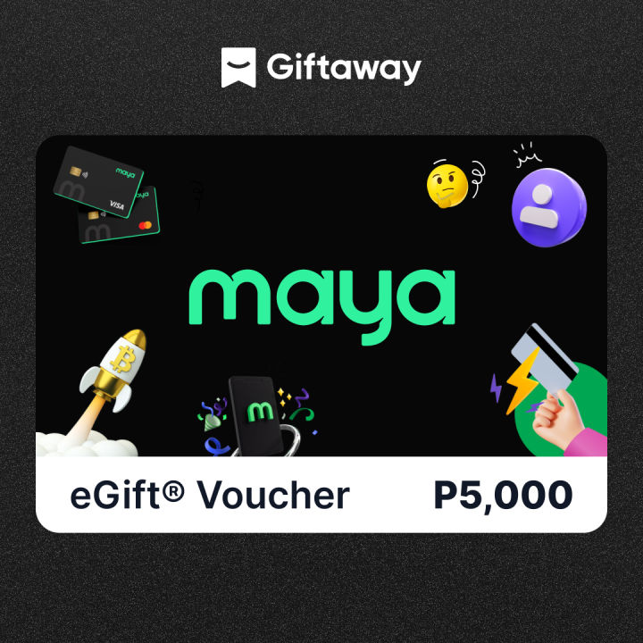 Maya Wallet Top-Up P5,000 eGift® | Lazada PH