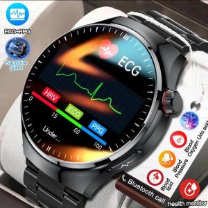 LIGE ECG+PPG Smartwatch Blood Lipids Uric Acid Blood Oxygen Smart Watch Men Fitness Tracker Clock Heart Rate Bluetooth Calling