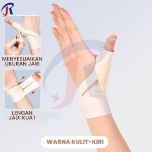 R.joy-Jempol Fixator 2 PCS Tendon Pelindung Pergelangan Ibu Jari Tangan Keseleo