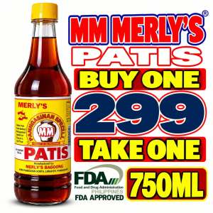 MM Merlys Pangasinan Patis Buy One 299 Take One 750ml
