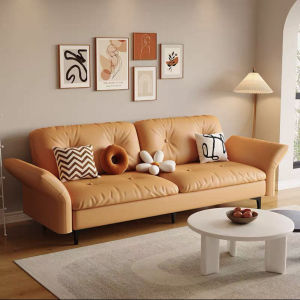 [Cozy ]Foldable Sofa Bed Living Room Apartment Foldable Fabric Sofa