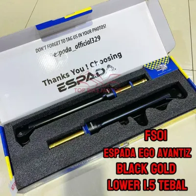 ESPADA FRONT FORK CNC FORK LAY ABSORBER Y15ZR Y16ZR LC135 NMAX NVX155 V1 V2 RSX150 RS150 AX200 NOVA160 NOVA200 ADV150 ADV160 VARI0160 QJ AX200