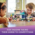 LEGO Friends 41722 Horse Show Trailer Building Kit (989 Pieces). 