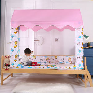 Childrens Tent Mosquito Net Small House Floor Bed Separation Artifact Playhouse Home Indoor Tent Castle Type Tent  Childrens tent mosquito net small house floor bedding bed separation tool playhouse home indoor tent castle-shaped tent