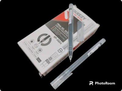 1 box 12 pcs Pulpen Gel Besar SP-SQ04 Tinta Hitam 0.5 mm Pulpen
