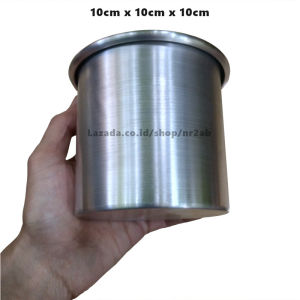 Cetakan kue loyang bulat press 10cm dan 12cm tinggi 10cm