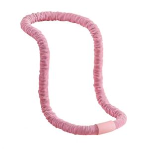 BLACKON Thiết kế có trọng số Vòng tập thể dục mềm Nhung mềm mại Có thể gấp lại Vòng định hình vòng eo Linh hoạt Thoải mái Đai nịt bụng tập thể dục Tập thể dục trong nhà
