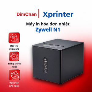 Máy in hóa đơn Zywell N1 K80 80mm – In nhiệt nhanh 200-260mm/s cắt giấy tự động USB + LAN