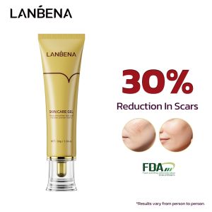 LANBENA Scar Remover Cream Plant Extracts Old Scar Acne Mark Remover Firm Smooth Skin Acne Scar Gel Face and Body Pimple Scar Removal Cream 30g