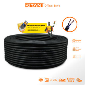 KITANI - NYMHY 2×2.5 mm² - 25 Meter - Kabel Listrik Tembaga Serabut