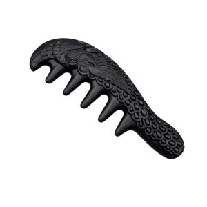 Wide Tooth Hair Care Comb Herbal Scalp Massage Comb Smooth Hair He Shou Wu Comb