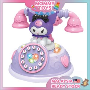 Telephone Kurom Pony With Light Music And Ringtones For Children Girl Mainan Muzik Lampu Telefon Budak Perempuan Kanak Bayi